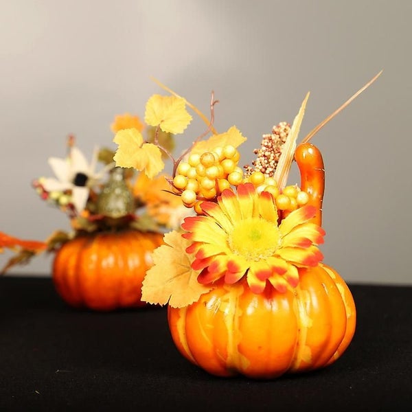 Pumpkin Decorations Halloween Thanksgiving Fall Harvest Party Decorat Carousel 2