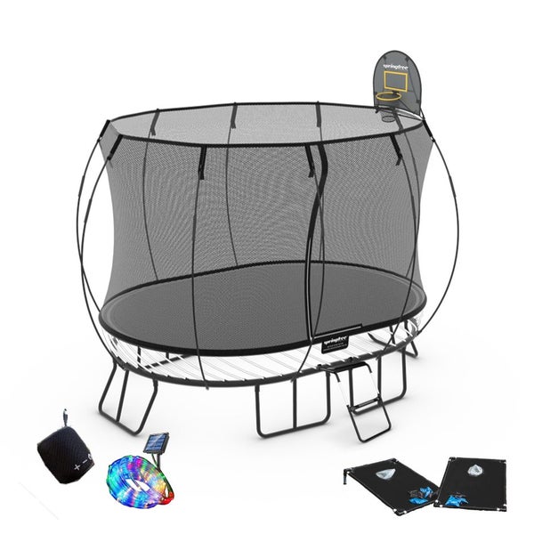 Springfree Trampoline - Medium Oval Play Bundle Carousel 1