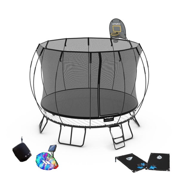 Springfree Trampoline - Medium Round Play Bundle Carousel 1