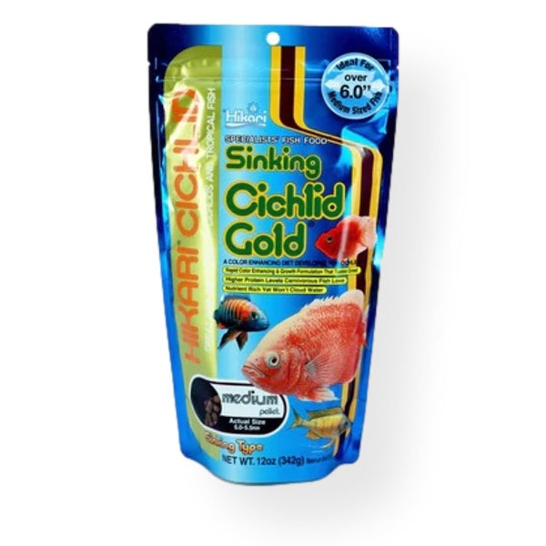 Hikari Sinking Cichlid Gold Medium 342g Carousel 1