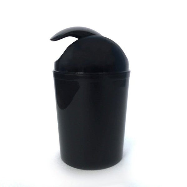 Rubbish Bin/ Dust Bin/Bullet Bin Black 3L (M) Carousel 1