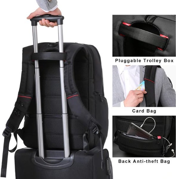 40L Laptop Backpack, Travel Backpack, kingsons Laptop Backpack Carousel 11