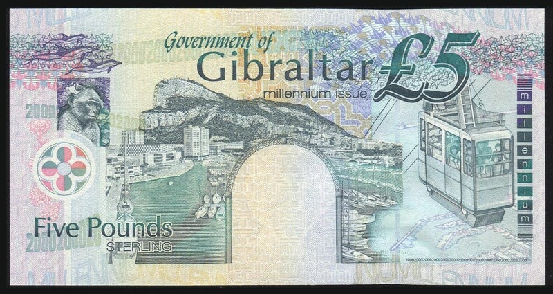 Gibraltar - 5 Pounds - P29 - MM009404 - Unc Carousel 2