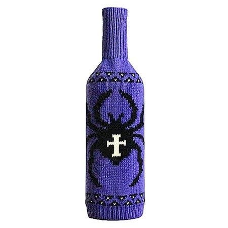 Halloween Decoration Skull Pumpkin Wine Bottle Cover for Garden Carousel 1