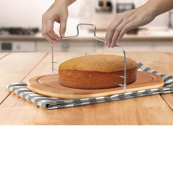 2PCS Baking Cake Cutter Slicer Carousel 1