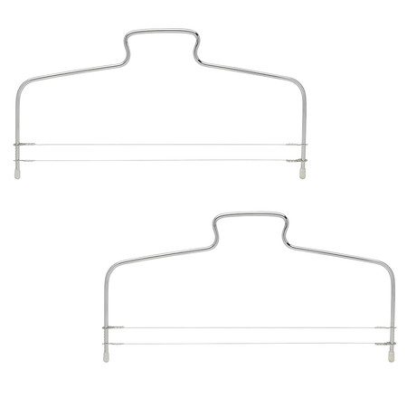 2PCS Baking Cake Cutter Slicer Carousel 2