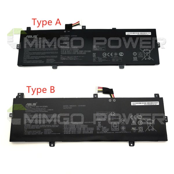 New Genuine C31N1620 Battery for ASUS UX430 UX430UQ U4100UQ Pro PU404 PU404UF Carousel 2