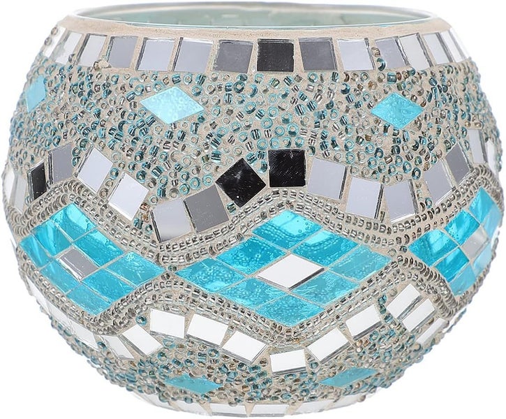 Mosaic Glass Candle Holder Mosaic Tea Light Holders Carousel 1