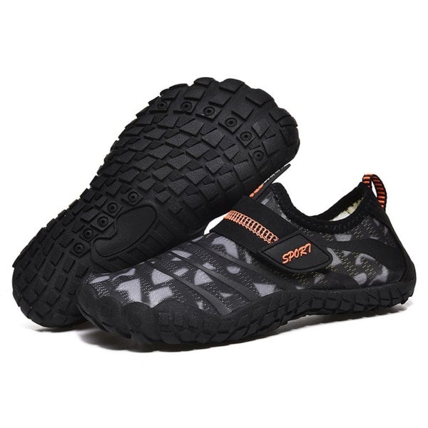 Kids Water Shoes Barefoot Quick Dry Aqua Sports Shoes Boys Girls (pattern Pri... Carousel 1
