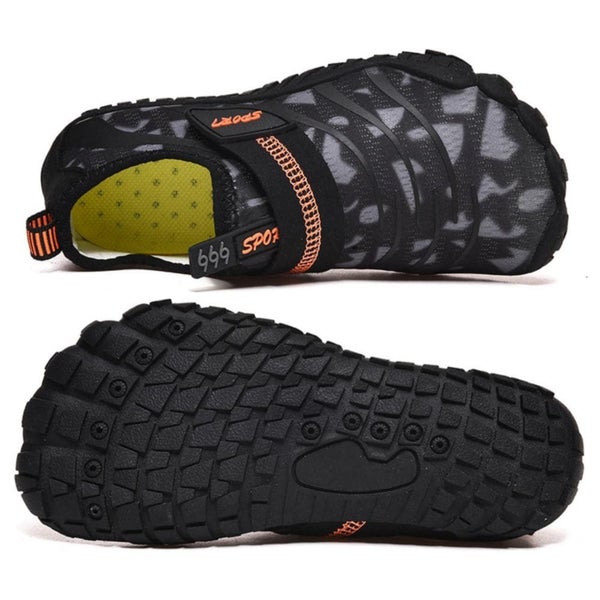Kids Water Shoes Barefoot Quick Dry Aqua Sports Shoes Boys Girls (pattern Pri... Carousel 2