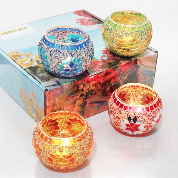 Glass Candle Holder Tea Light Holders Sale NZ Stock Deal Carousel 2