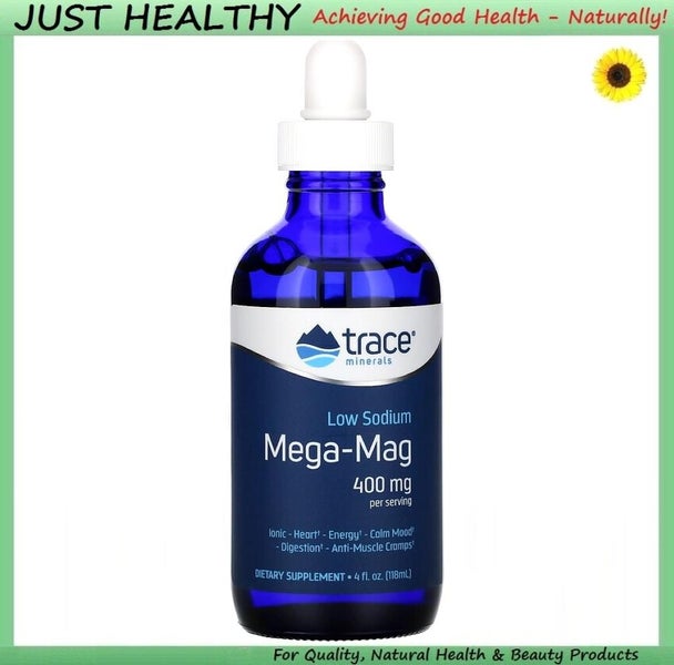 MEGA-MAGNESIUM DROPS - TRACE MINERAL RESEARCH -118 ml Carousel 1