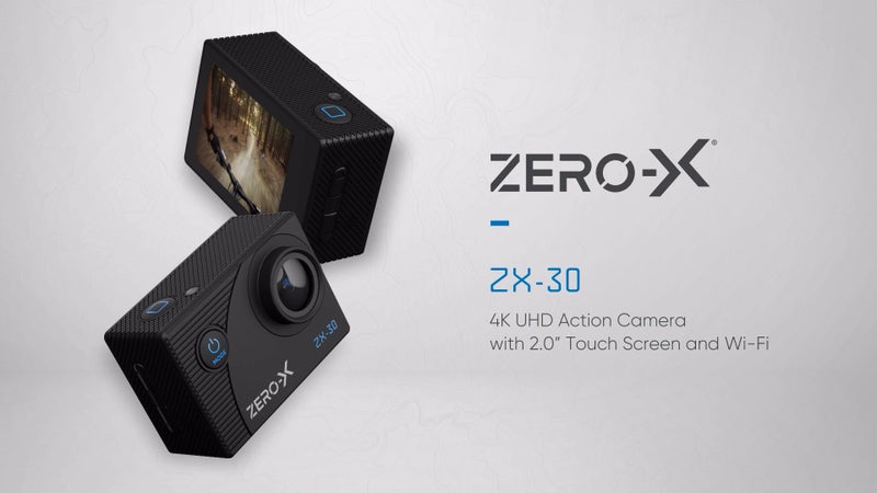 Zero-X ZX-30 4K UHD Action Camera with Touch Screen & Wi-Fi Carousel 2