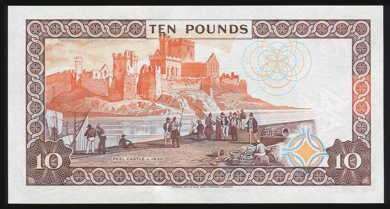 Isle of Man - 10 Pounds - P44b - N933365 - Unc Carousel 2