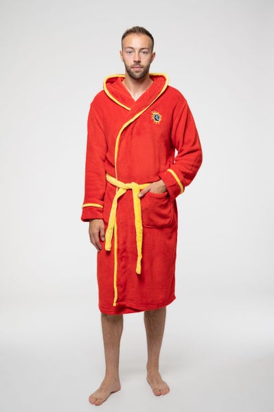 Primal Scream Bathrobe Screamadelica Band Logo new Official Red Unisex Carousel 5