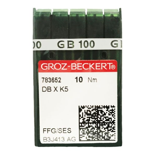 Groz-Beckert Industrial Embroidery Machine Needles DBxK5 SES Size: 10/75 Carousel 1