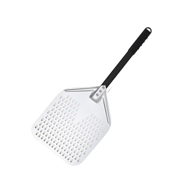 Anygleam Pizza Shovel 35 cm X 75cm Silver for Perforated Peel with Metal Hand... Carousel 1