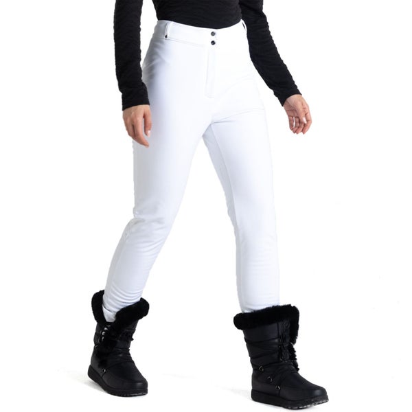 Dare 2b Sleek III Slim Waterproof Softshell Ski Pants Trousers - White - 18 Carousel 1