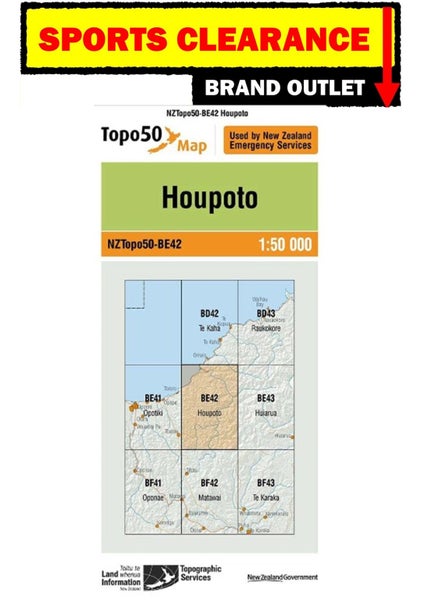 Topo 50 topographic maps of North Island, New Zealand. WHY PAY $8.99. Carousel 1
