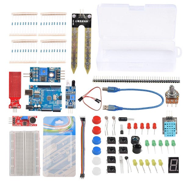 Basic Starter Kit for Arduino UNO(CH340) DIY Kit64288051780355116