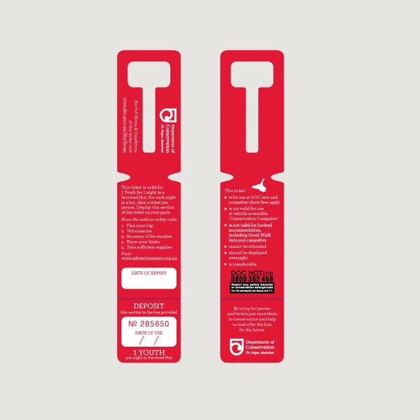 Kathmandu DOC Hut Ticket - Serviced Youth Carousel 1
