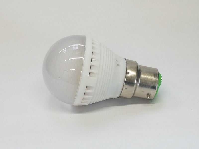 **CLEARANCE** 7 SMD LED Warm White Energy Saving Lamp 2.4W B22 Bayonet Base Carousel 2