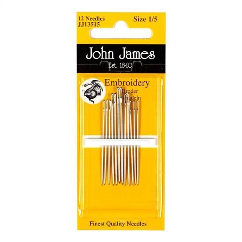 John James Embroidery Needles Size 9 Carousel 1