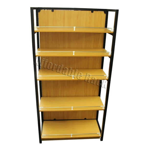 Deluxe display shelf, 2000Hx1200Lx450W single sided, free standing Carousel 2