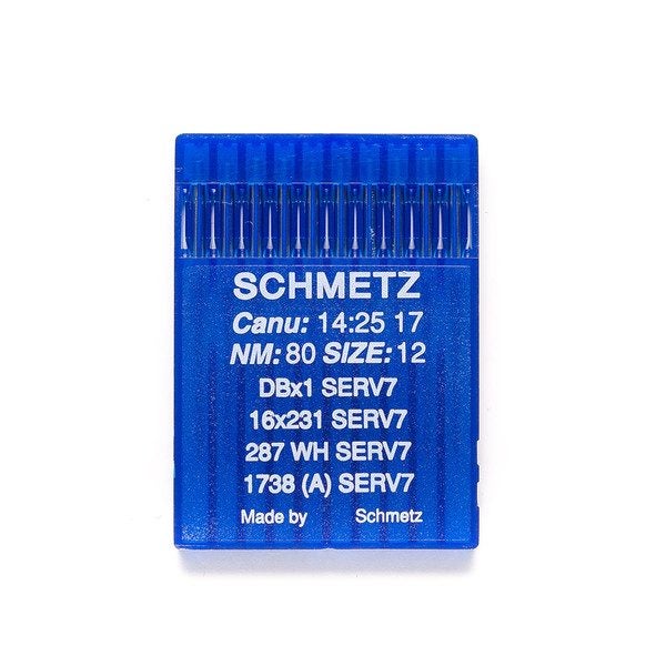 SCHMETZ Needles for Juki Industrial Plainsewer DBx1 Size: 80/12 Carousel 1