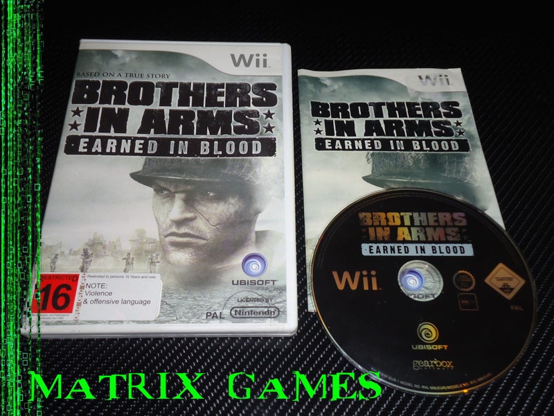 Brothers in Arms: Earned In Blood (Nintendo Wii, 2008) Carousel 1
