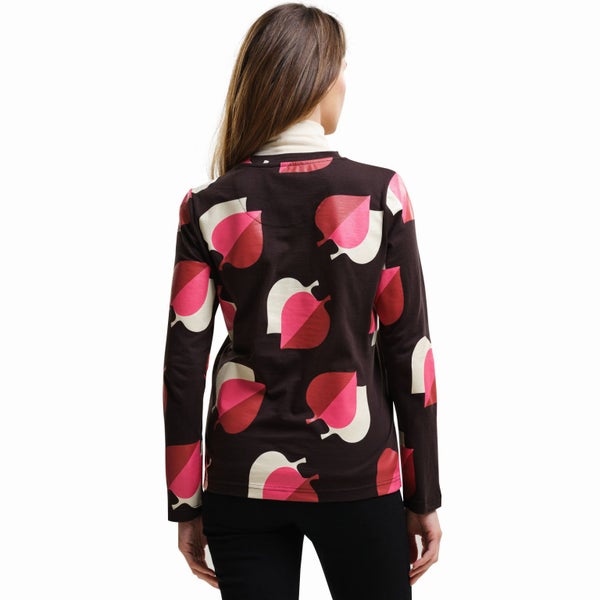 Regatta Womens Orla Kiely Long Sleeve Winter T-Shirt - Shadow Elm Pink - 10 Carousel 2