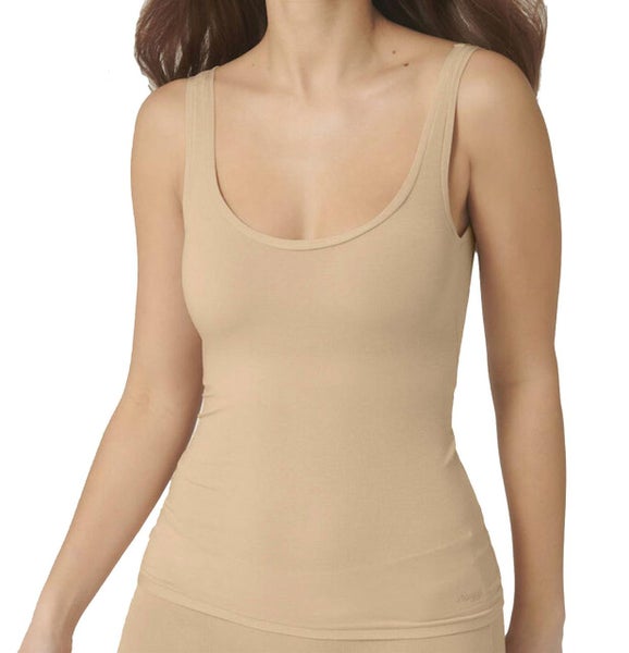 Sloggi Go Allround Shirt 02 Scoop Neck Padded Bra Vest Peanut Butter CS Carousel 6