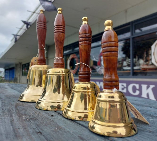 Brass Hand Bell 3" [18925] Carousel 3