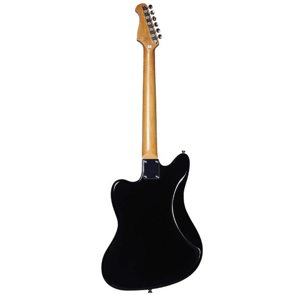 Artist Grungemaster Black Electric Guitar w/ P90 Pickups Carousel 2