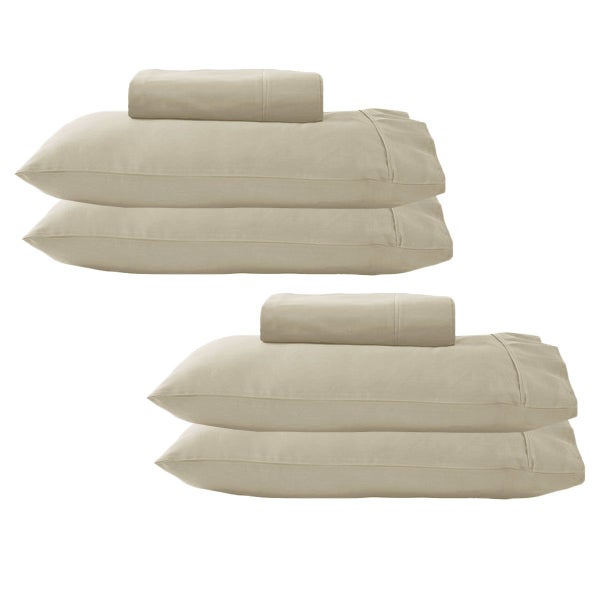 500TC Egyptian Cotton Fitted Sheet Pack King Peyote Carousel 1