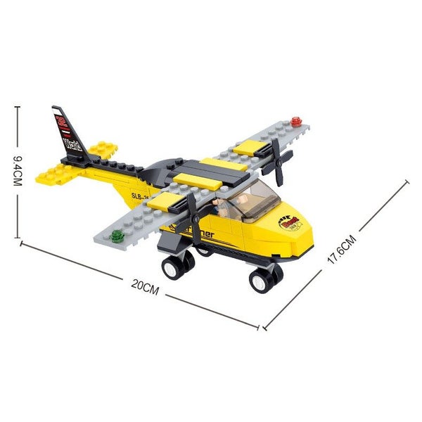 Sluban Aviation – Trainer Aircraft (M38-B0360) 110PCS Carousel 5