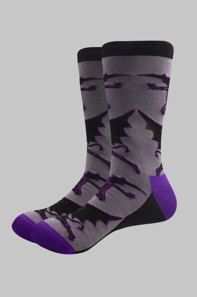 Black Sabbath Socks Demons Band Logo new Official Unisex Black (UK SIZE 7-11) Carousel 2