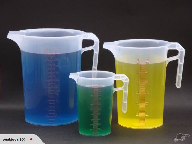 SET OF 3 MEASURING JUGS - POLYPROPYLENE Carousel 2