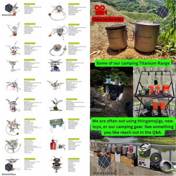Camp Cooker - Medium- with Hose Connection & carry case. Carousel 11