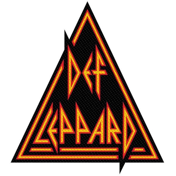 Def Leppard Logo Cut Out Patch Carousel 1