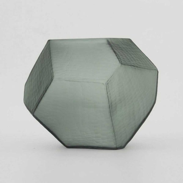 The Foundry Bezel Vase Smoke Small Carousel 2