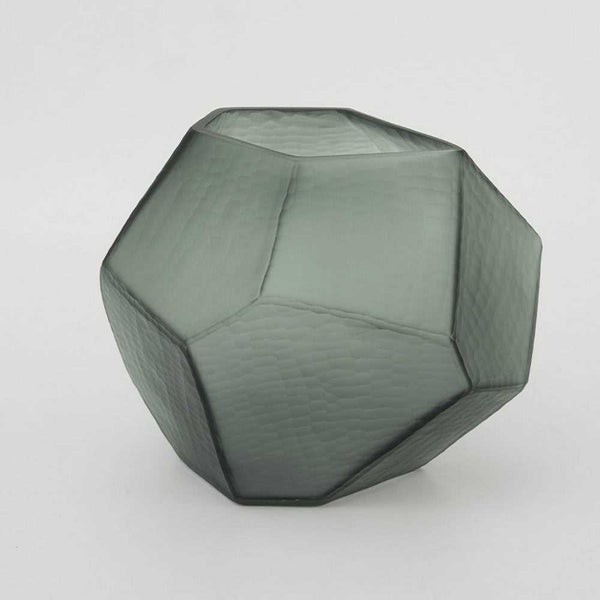 The Foundry Bezel Vase Smoke Small Carousel 3