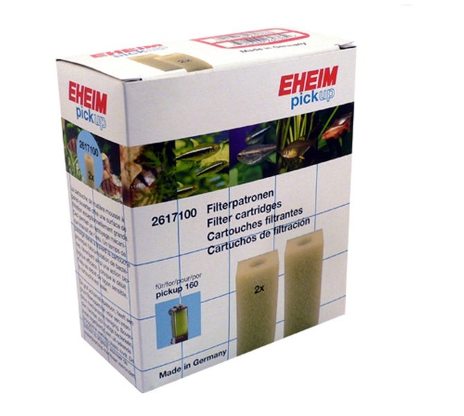 Eheim Pickup 160 Carbon Cartridge Filter, 2-Piece Carousel 1