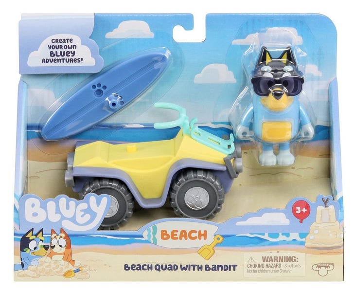 Bluey - Beach Quad with Bandit Carousel 1