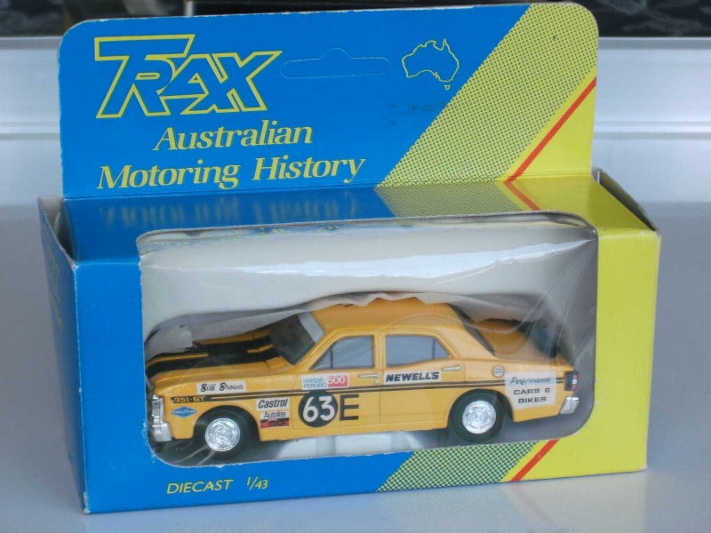 Trax 1971 Bathurst Rollover Bill Brown Ford Falcon GTHO Carousel 2