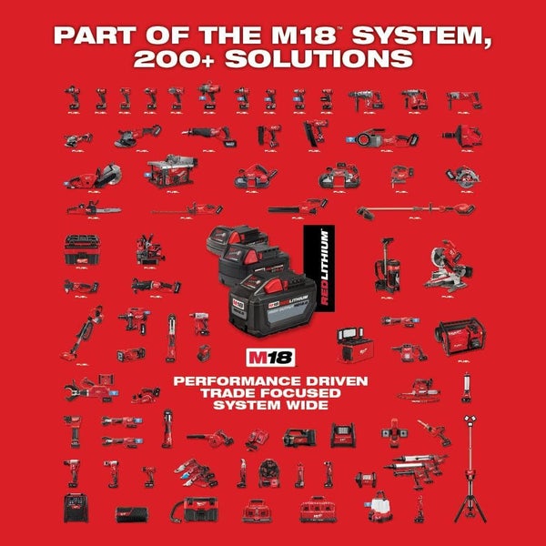 Milwaukee M18FHZ-0 M18 FUEL 18V Lithium-Ion Brushless HACKZALL Reciprocating Saw Carousel 13