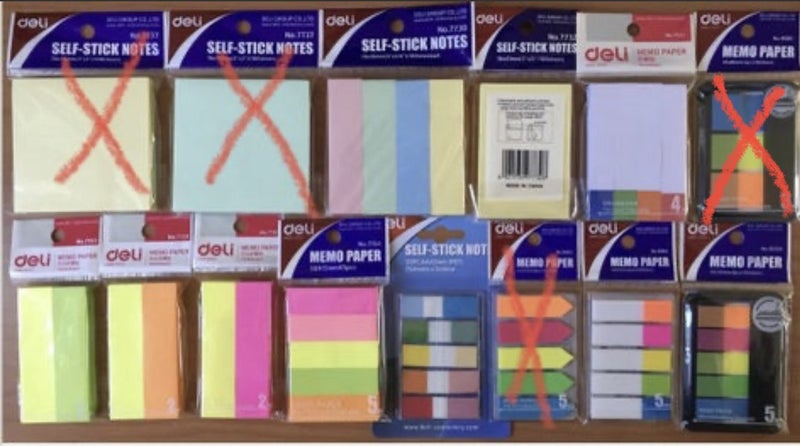 SALE: Sticky Post notes (5pks) Carousel 1