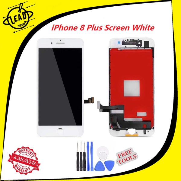 iPhone 8 Plus lcd replacement white Carousel 1