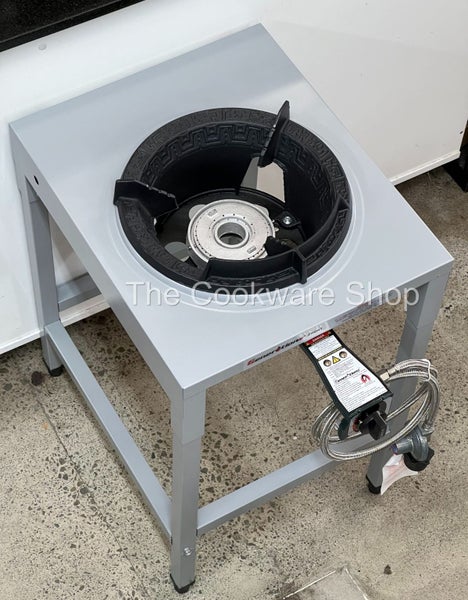 High Pressure Burner on Stand Powerful Wok Burner Grey Stand Carousel 2