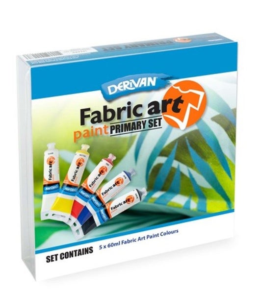 Derivan Fabric Art Paint Primary Set Carousel 1